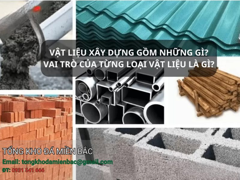 vật tư xây dựng gồm những gì 