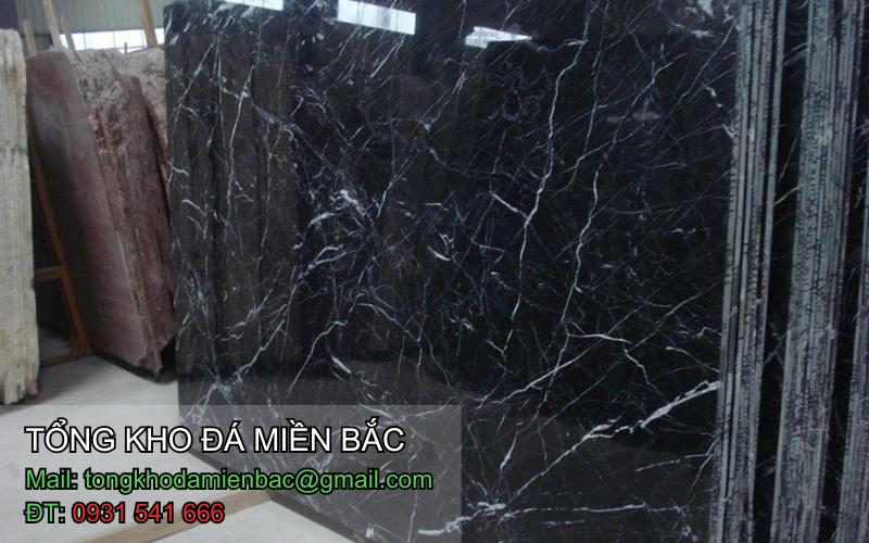 đá Marble đen tia chớp