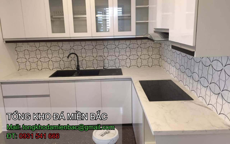 đá nhân tạo ốp bếp