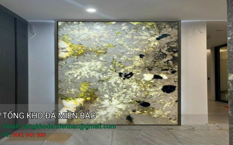 Tranh đá tự nhiên treo tường: Vẻ đẹp sang trọng từ thiên nhiên