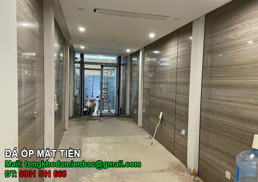 Thi công đá ốp lát mặt tiền tại Hà Nội chuyên nghiệp, uy tín