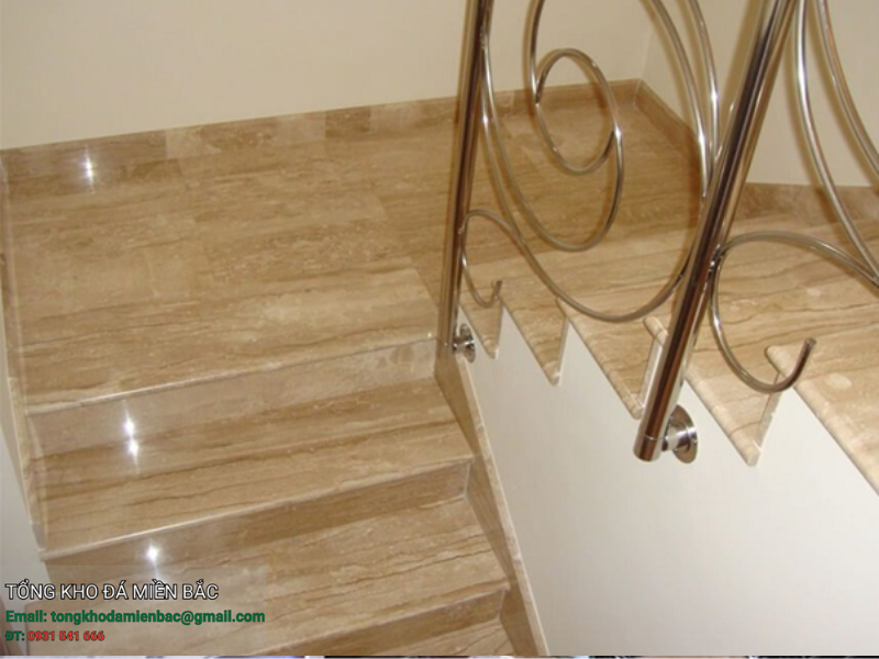 7 Mẫu cầu thang đá marble sang trọng, nâng tầm không gian sống