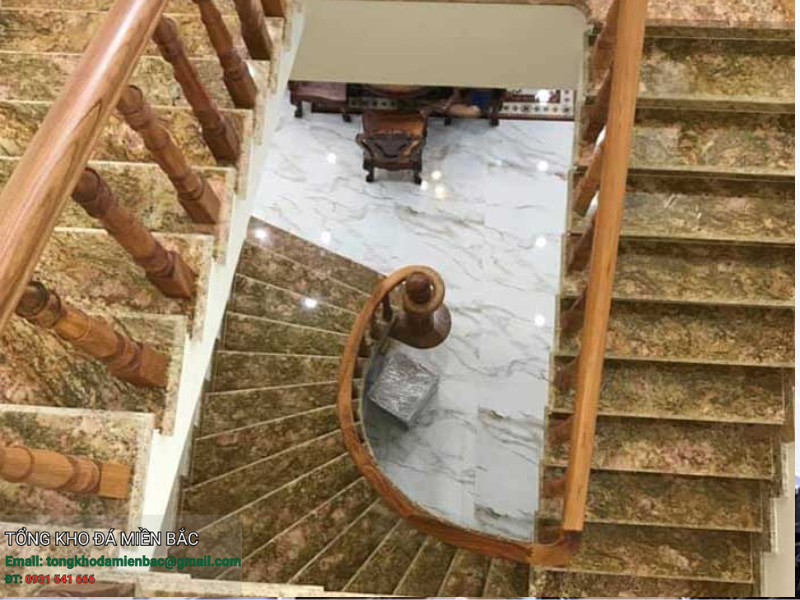 10 mẫu cầu thang đá Granite sang trọng, bền đẹp nhất 2025 5 - Tổng Kho Đá 10 mẫu cầu thang đá Granite sang trọng, bền đẹp nhất 2025