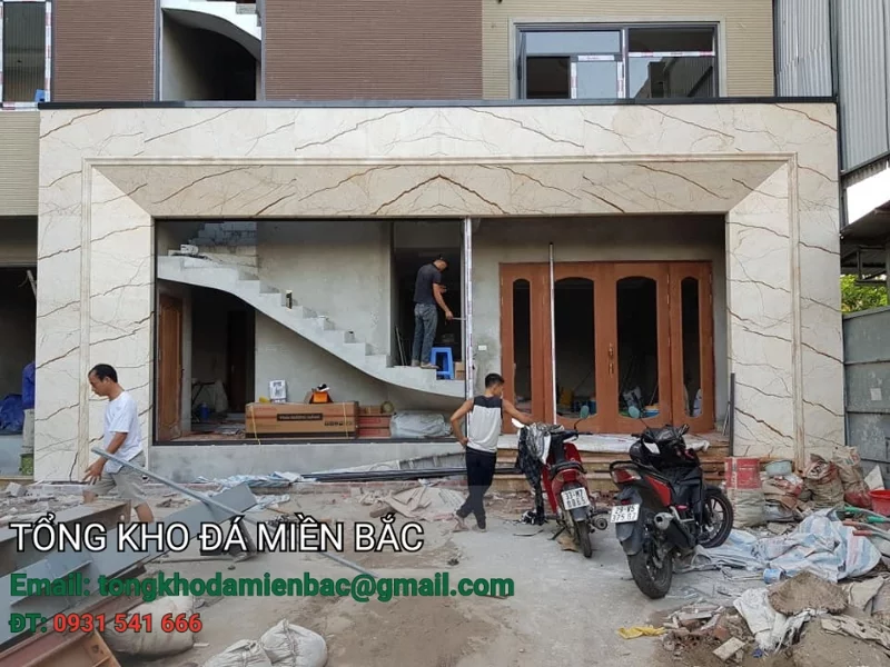 Các loại đá ốp mặt tiền phổ biến