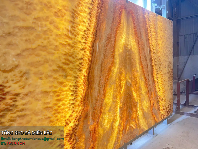 Cách thi công tranh đá Onyx xuyên sáng đúng kỹ thuật: Hướng dẫn chuẩn từng bước 2 - Tổng Kho Đá Cách thi công tranh đá Onyx xuyên sáng đúng kỹ thuật