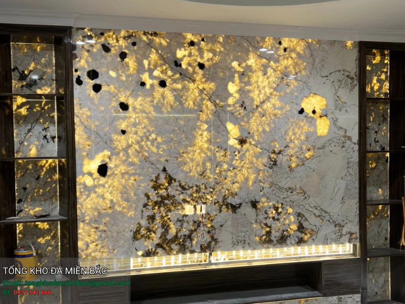 Cách thi công tranh đá Onyx xuyên sáng đúng kỹ thuật: Hướng dẫn chuẩn từng bước 4 - Tổng Kho Đá Cách thi công tranh đá Onyx xuyên sáng đúng kỹ thuật