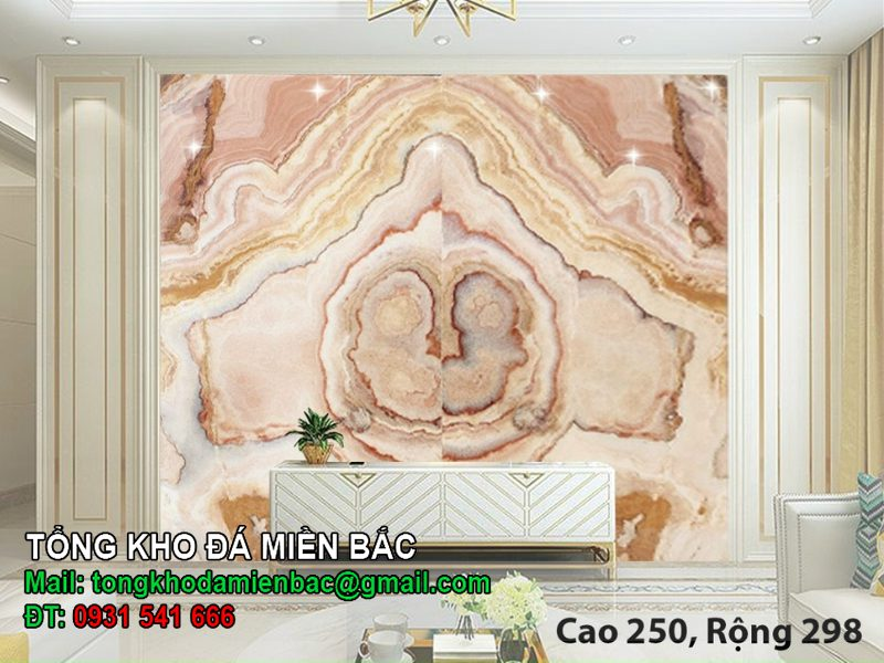 Đá Onyx ốp tường xuyên sáng: Vật liệu cao cấp tạo điểm nhấn sang trọng cho mọi không gian 3 - Tổng Kho Đá đá onyx ốp tường xuyên sáng