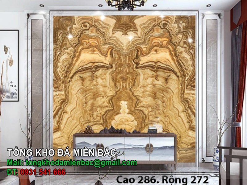 Đá Onyx ốp tường xuyên sáng: Vật liệu cao cấp tạo điểm nhấn sang trọng cho mọi không gian 4 - Tổng Kho Đá đá onyx ốp tường xuyên sáng