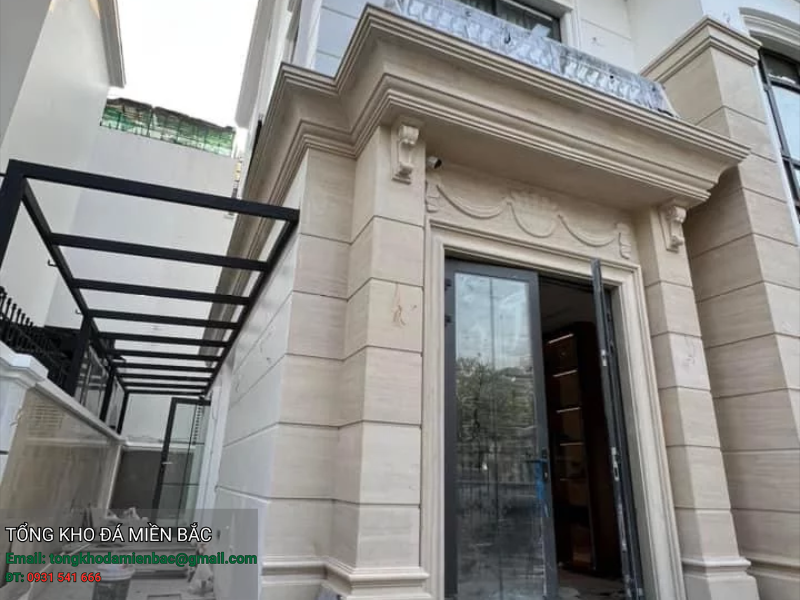 TOP 10 Mẫu đá ốp mặt tiền biệt thự được ưa chuộng 2025 5 - Tổng Kho Đá đá ốp mặt tiền biệt thự