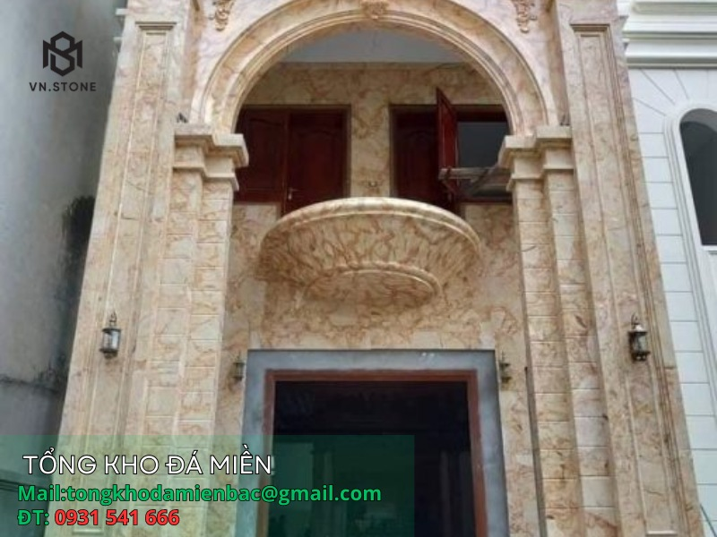 Đá ốp mặt tiền nhà phố: Bí quyết “nâng hạng” vẻ ngoài ngôi nhà đô thị