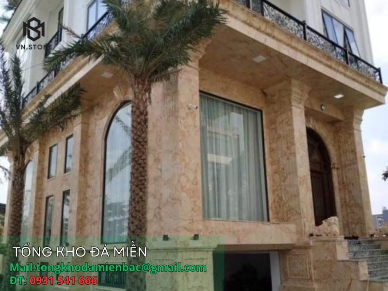 đá ốp mặt tiền nhà phố