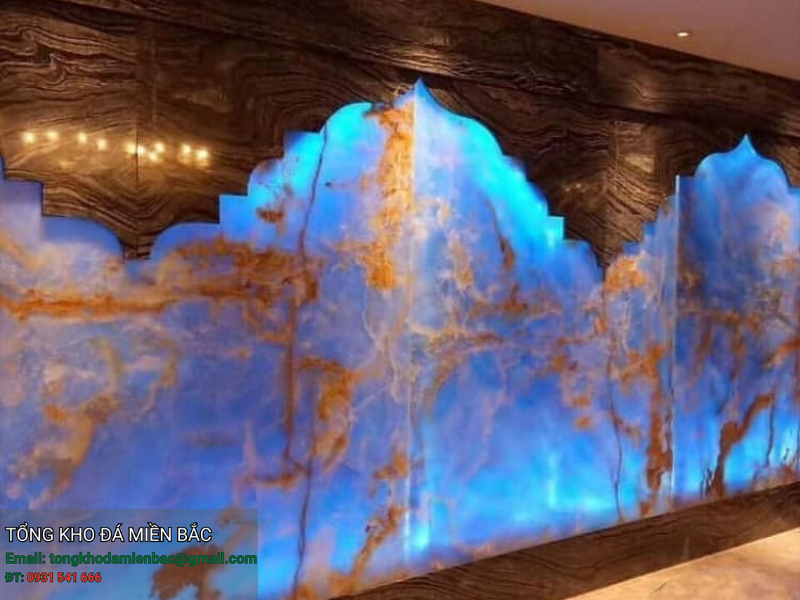 Đơn vị thi công đá onyx xuyên sáng uy tín, chuyên nghiệp 1 - Tổng Kho Đá đơn vị thi công đá onyx xuyên sáng