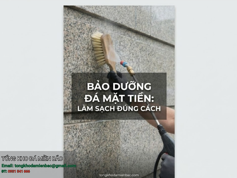 cách bảo dưỡng đá ốp mặt tiền