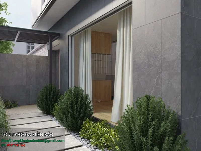 giá đá ốp mặt tiền