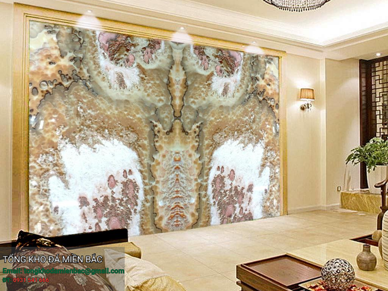  Lắp đặt tranh đá tự nhiên