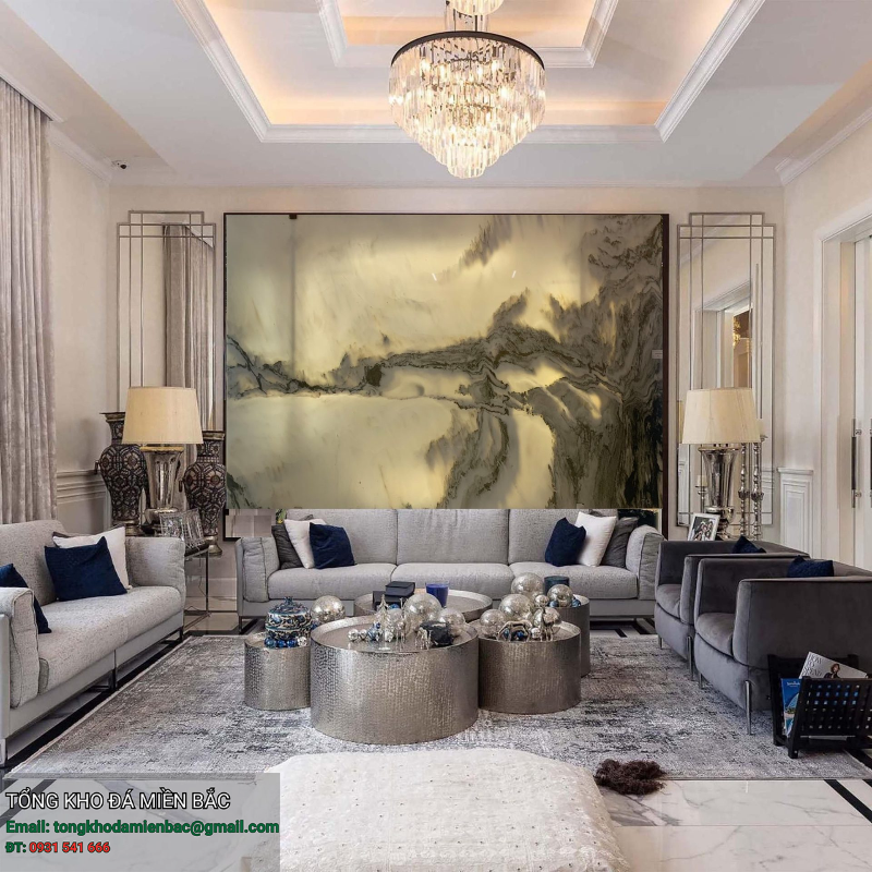 tranh đá tự nhiên trang trí nhà