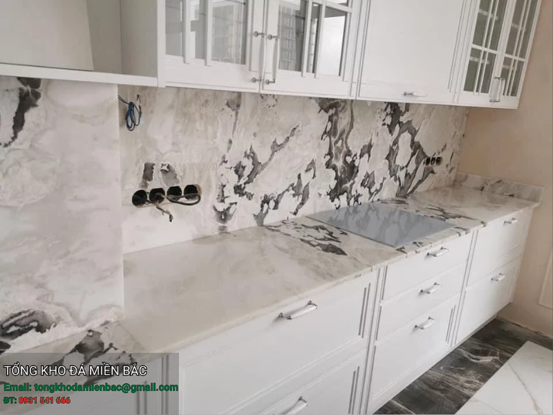 Tổng hợp 15 mẫu đá ốp bếp đẹp nhất 2026 19 - Tổng Kho Đá 15 mẫu Đá ốp bếp đẹp nhất 2026