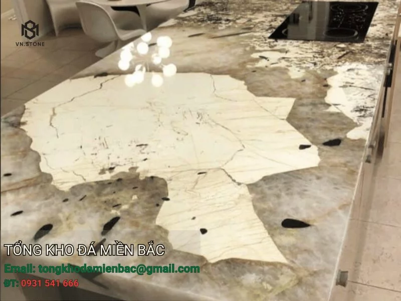 Mặt bàn Lavabo đá