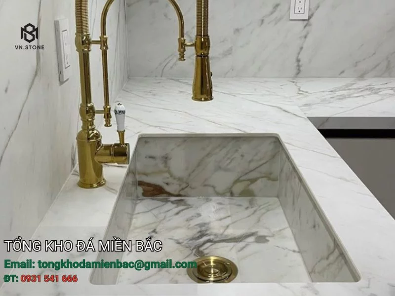 Mặt bàn Lavabo đá