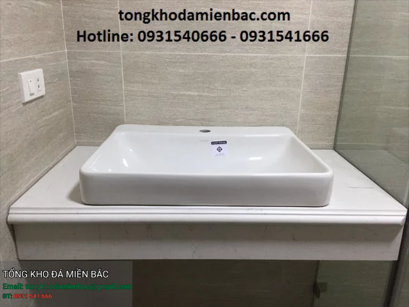 Mặt bàn Lavabo đá