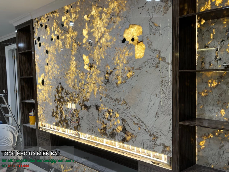 Tranh Đá Xuyên Sáng Onyx