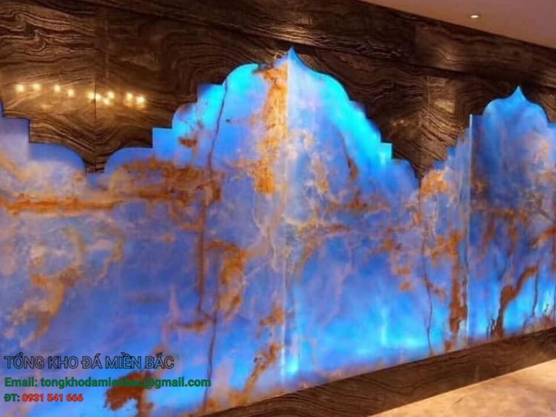 30 mẫu tranh đá onyx xuyên sáng đẹp được Tổng Kho Đá Miền Bắc chia sẻ