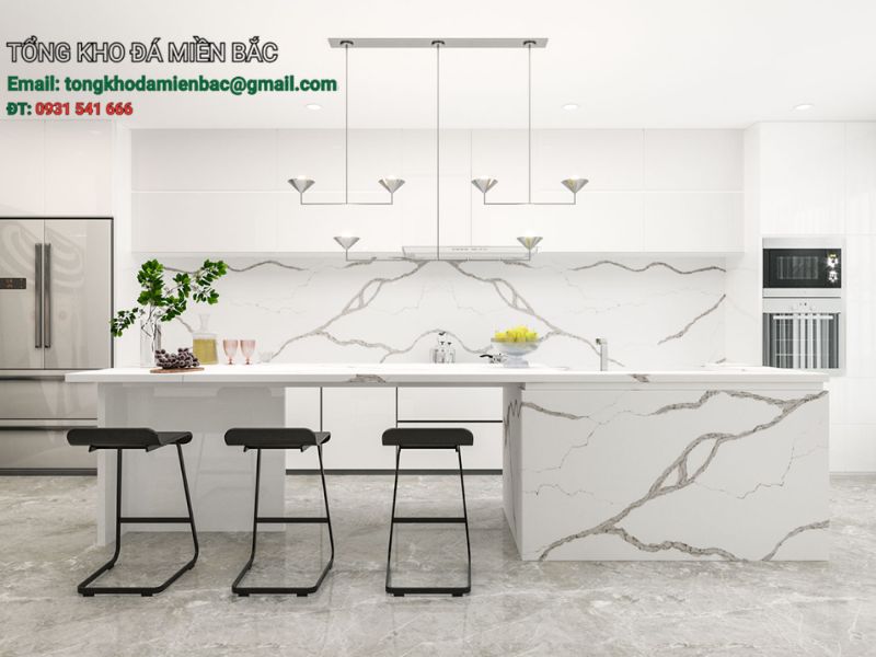 50 mẫu đá bàn bếp đẹp được ưa chuộng cho mọi không gian bếp