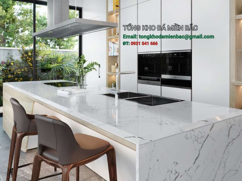50 mẫu đá bàn bếp đẹp được ưa chuộng cho mọi không gian bếp 1 - Tổng Kho Đá 50 mẫu đá bàn bếp đẹp