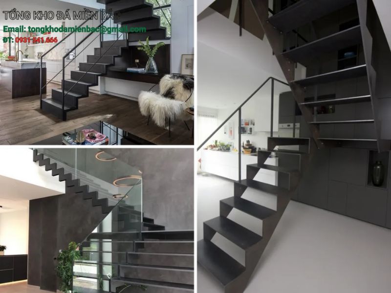 50 mẫu đá cầu thang đẹp cho nhà phố được ưa chuộng hiện nay 3 - Tổng Kho Đá 50 mẫu đá cầu thang đẹp cho nhà phố