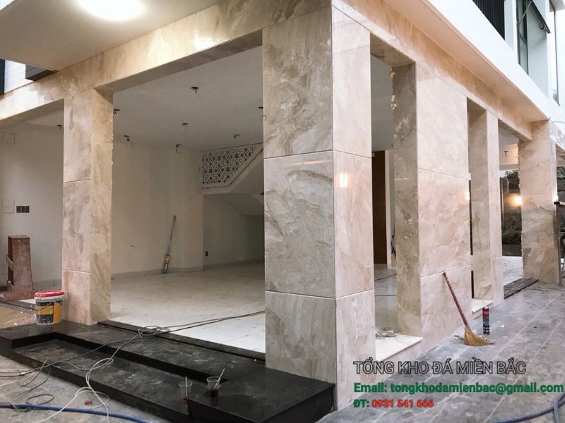 Báo giá đá ốp mặt tiền của Tổng Kho Đá Miền Bắc 3 - Tổng Kho Đá báo giá đá ốp mặt tiền