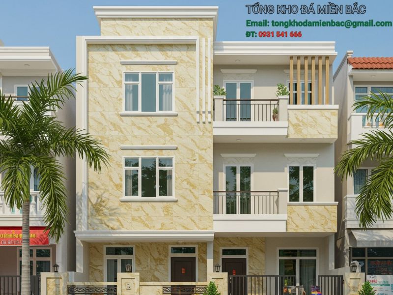 Báo giá đá ốp mặt tiền của Tổng Kho Đá Miền Bắc 1 - Tổng Kho Đá báo giá đá ốp mặt tiền