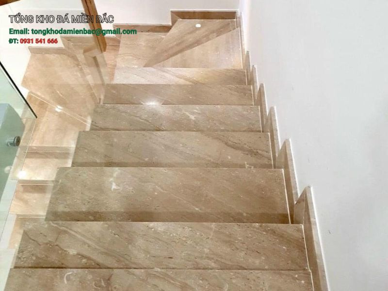 đá cầu thang granite và marble