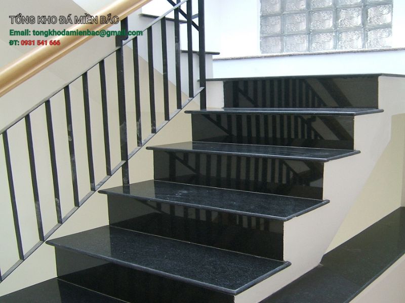 đá cầu thang granite và marble