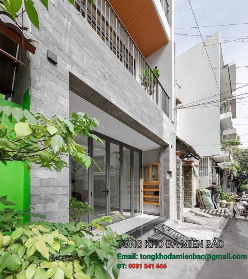 Đá ốp mặt tiền hình ảnh trước và sau khi thi công 4 - Tổng Kho Đá đá ốp mặt tiền hình ảnh trước và sau khi thi công