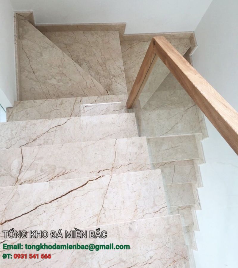 Gợi ý hình ảnh đá cầu thang đẹp cho khách hàng dễ chọn mẫu 3 - Tổng Kho Đá Hình ảnh đá cầu thang đẹp