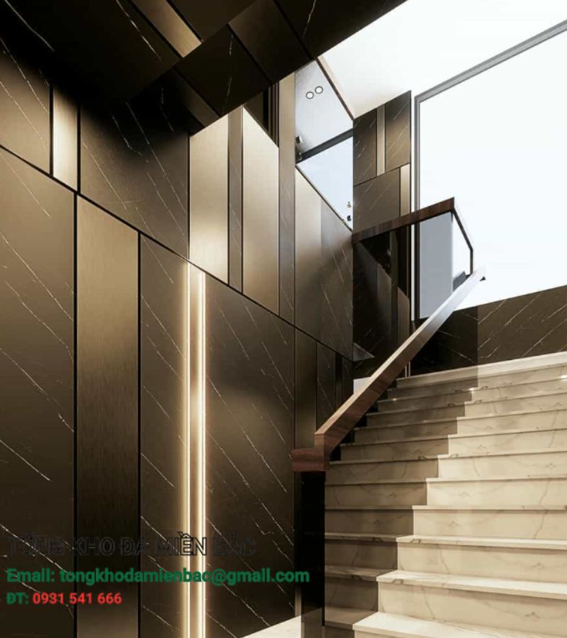 Gợi ý hình ảnh đá cầu thang đẹp cho khách hàng dễ chọn mẫu 1 - Tổng Kho Đá Hình ảnh đá cầu thang đẹp