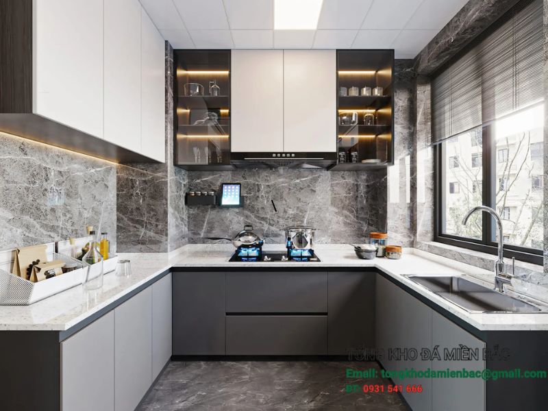 kích thước bàn bếp chuẩn