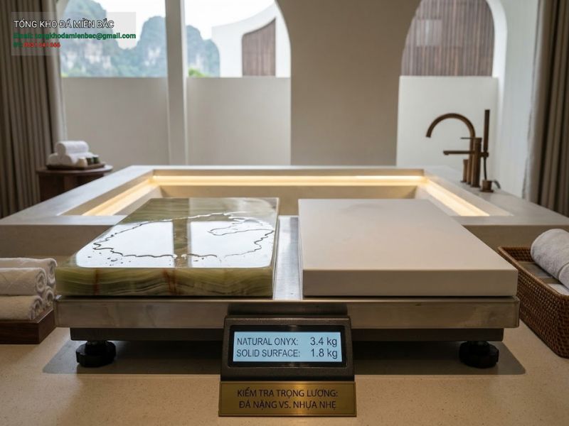 Cách phân biệt đá tự nhiên và đá nhân tạo dễ hiểu