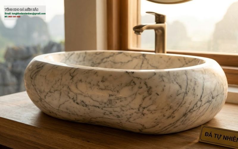 cách phân biệt đá tự nhiên và đá nhân tạo