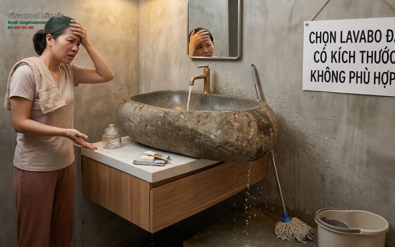 đá lavabo tự nhiên