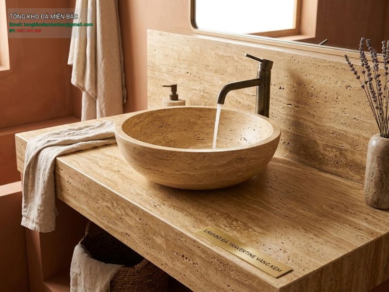 đá lavabo tự nhiên