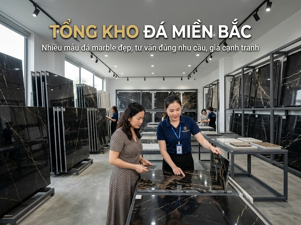 Vì sao nên chọn mua đá marble tại Tổng Kho Đá Miền Bắc?