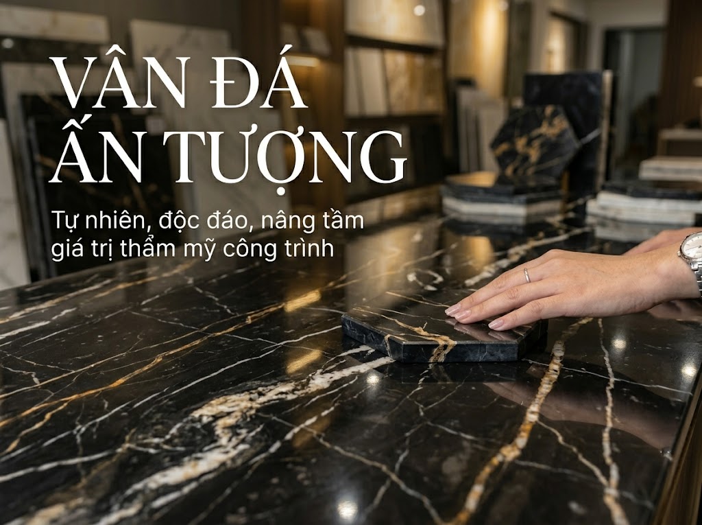 Tư vấn chọn đá marble màu đen phù hợp theo nhu cầu