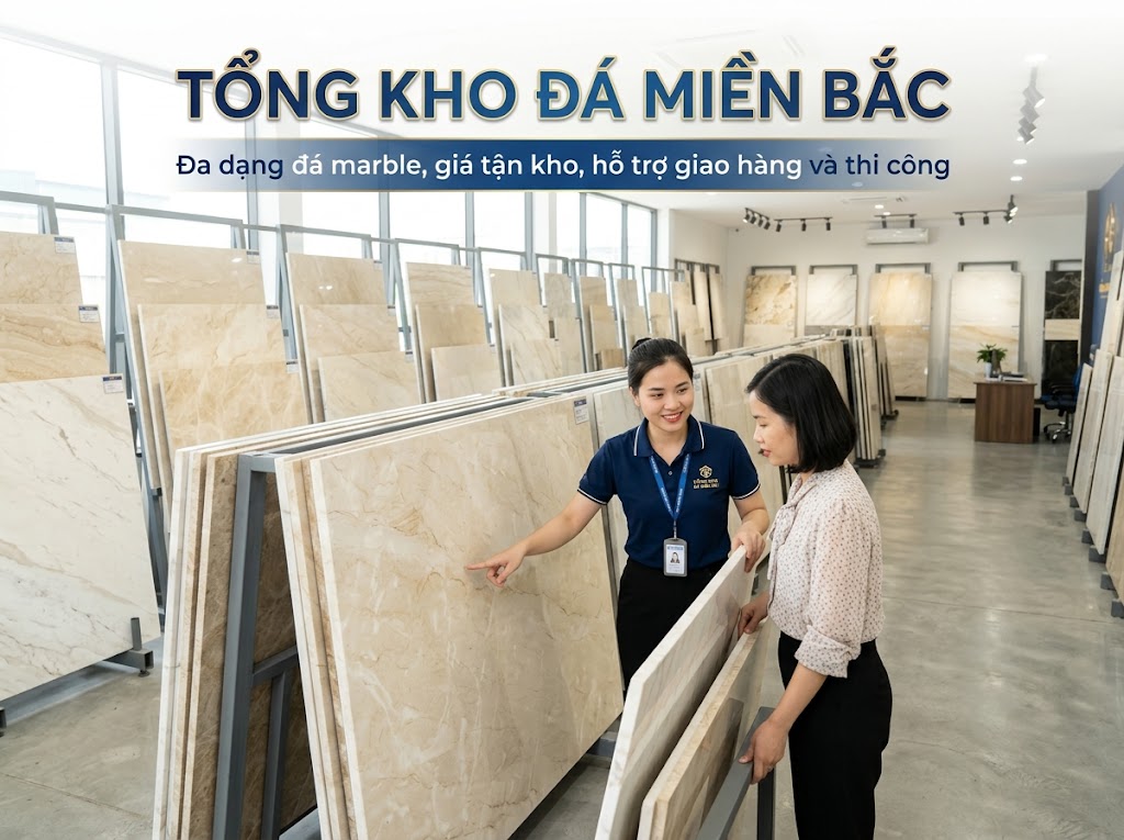 Mua đá marble tại Tổng Kho Đá Miền Bắc