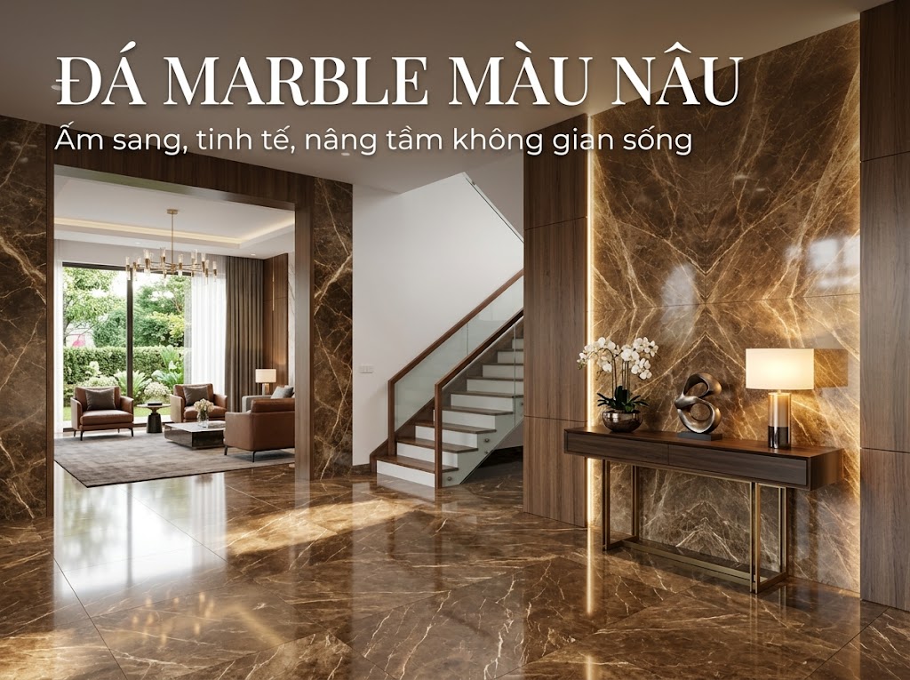 Cách chọn đá marble phù hợp cho từng không gian