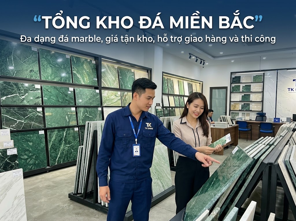 Mua đá marble tại Tổng Kho Đá Miền Bắc nhiều mẫu đẹp, giá tận kho, hỗ trợ trọn gói