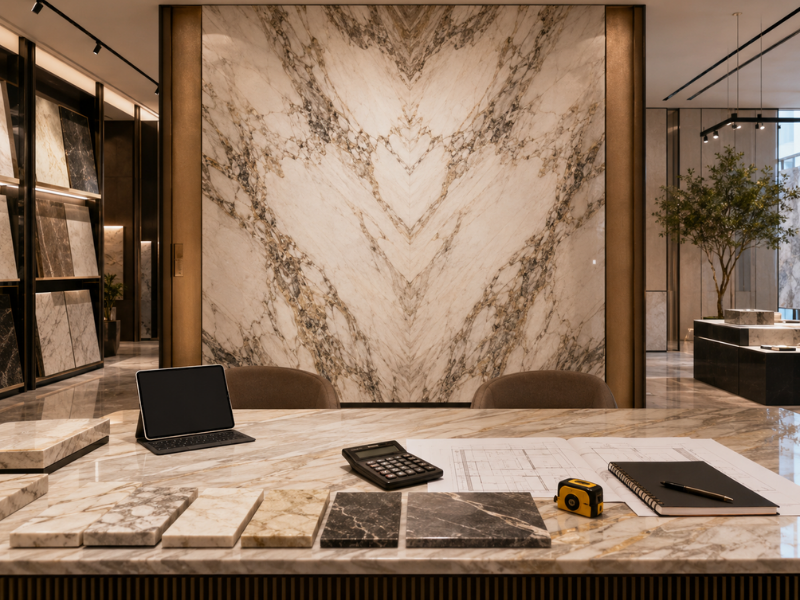 Báo giá tranh đá đối xứng Marble tự nhiên 2026