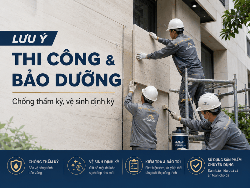 Đá Limestone ốp mặt tiền có bền không?