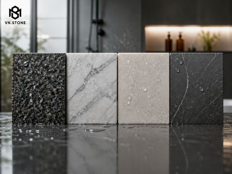 Đá ốp vách tắm đứng: Bảng giá & 55 Mẫu đẹp nhất 2026 2 - Tổng Kho Đá đá ốp vách tắm đứng