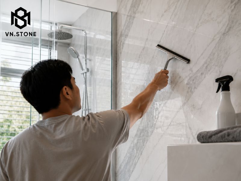 Đá ốp vách tắm đứng: Bảng giá & 55 Mẫu đẹp nhất 2026 5 - Tổng Kho Đá đá ốp vách tắm đứng